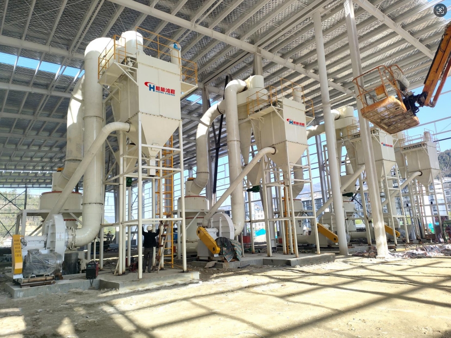 雷蒙磨粉機重晶石生產線設備